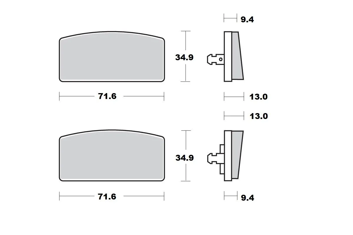 BRAKE PAD CERAMIC