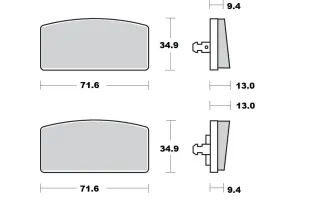 BRAKE PAD CERAMIC