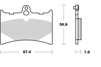 BRAKE PAD CERAMIC
