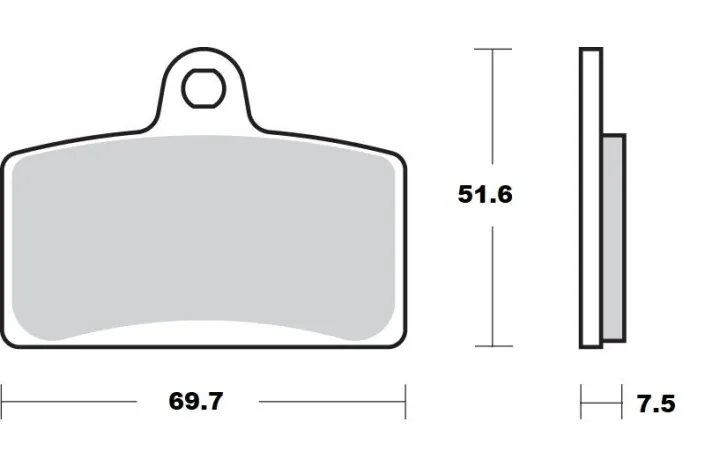 BRAKE PAD CERAMIC