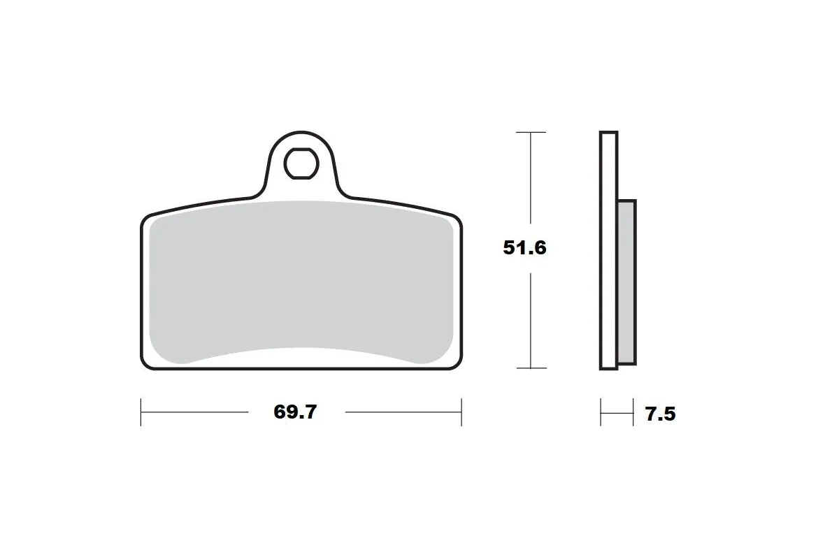 BRAKE PAD CERAMIC