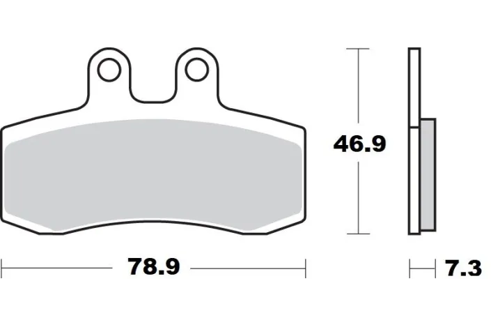 BRAKE PAD CERAMIC