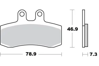 BRAKE PAD CERAMIC