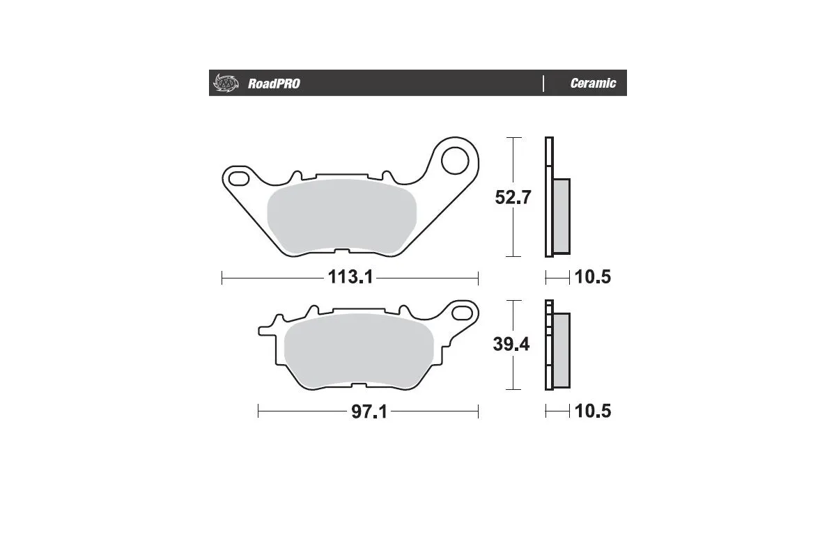 BRAKE PAD CERAMIC
