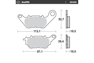 BRAKE PAD CERAMIC
