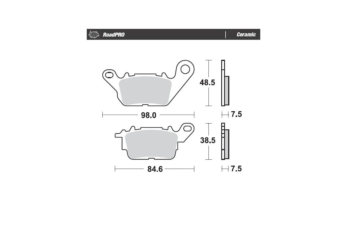 BRAKE PAD CERAMIC