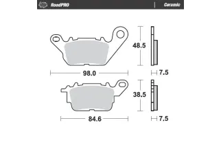 BRAKE PAD CERAMIC