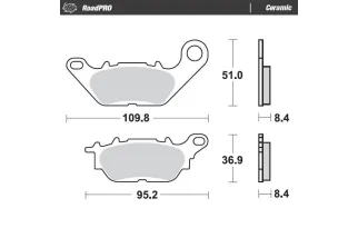BRAKE PAD CERAMIC