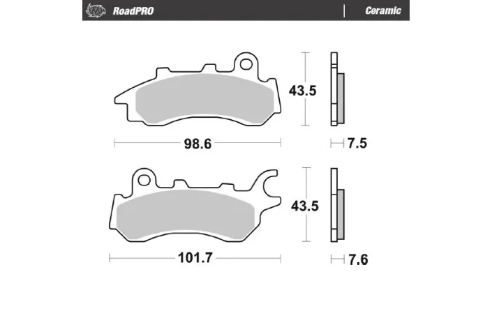 BRAKE PAD CERAMIC