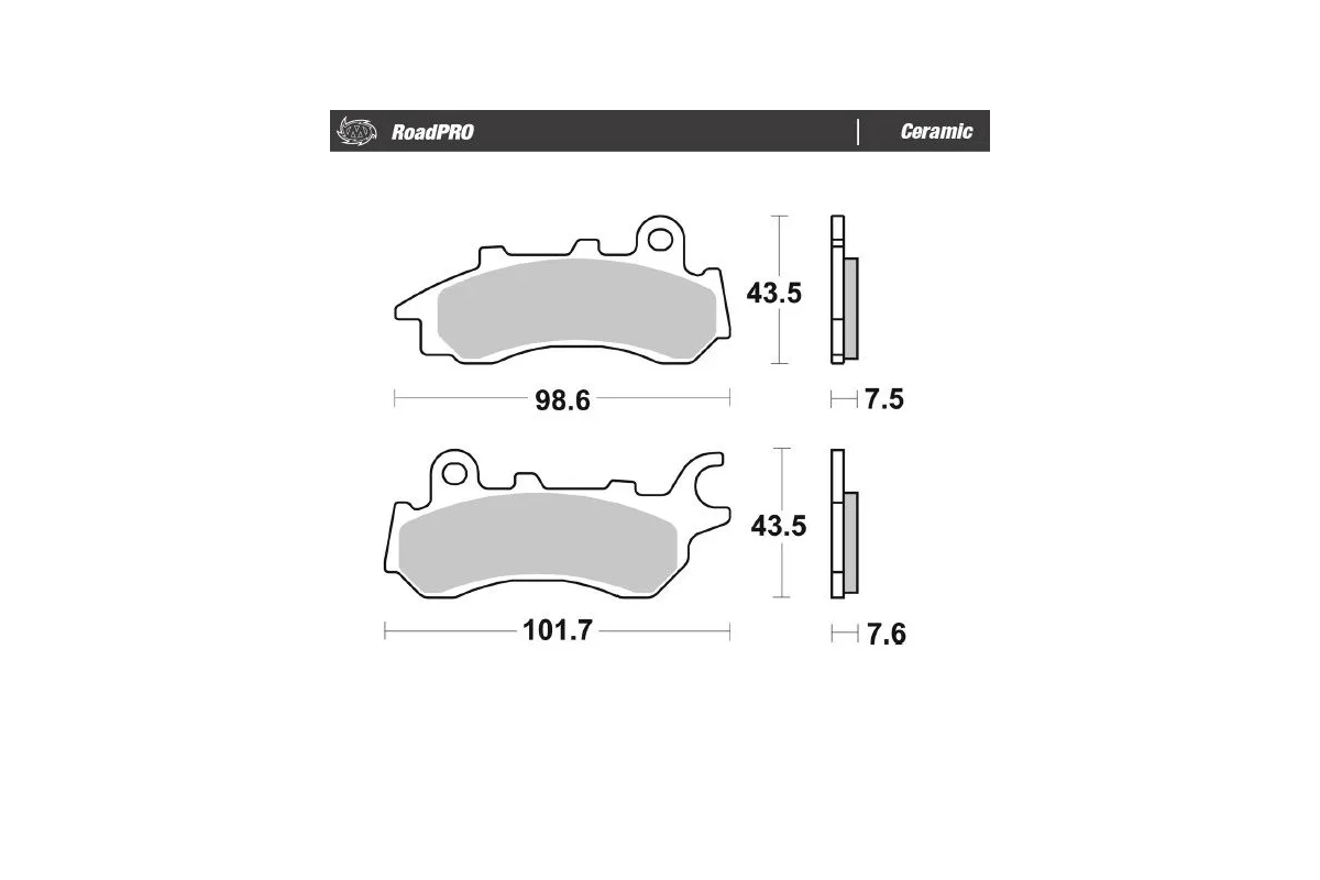BRAKE PAD CERAMIC