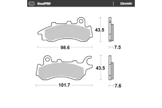 BRAKE PAD CERAMIC