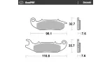 BRAKE PAD CERAMIC