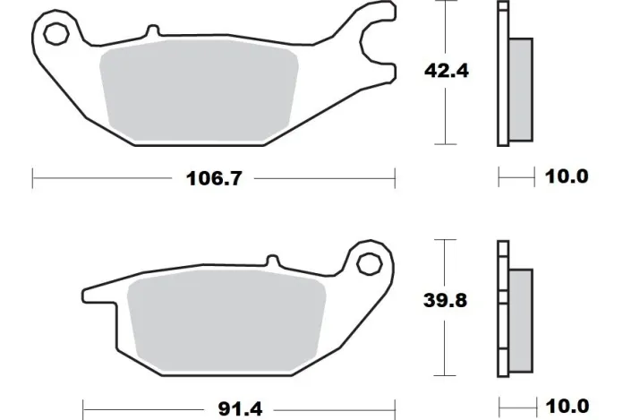 BRAKE PAD CERAMIC