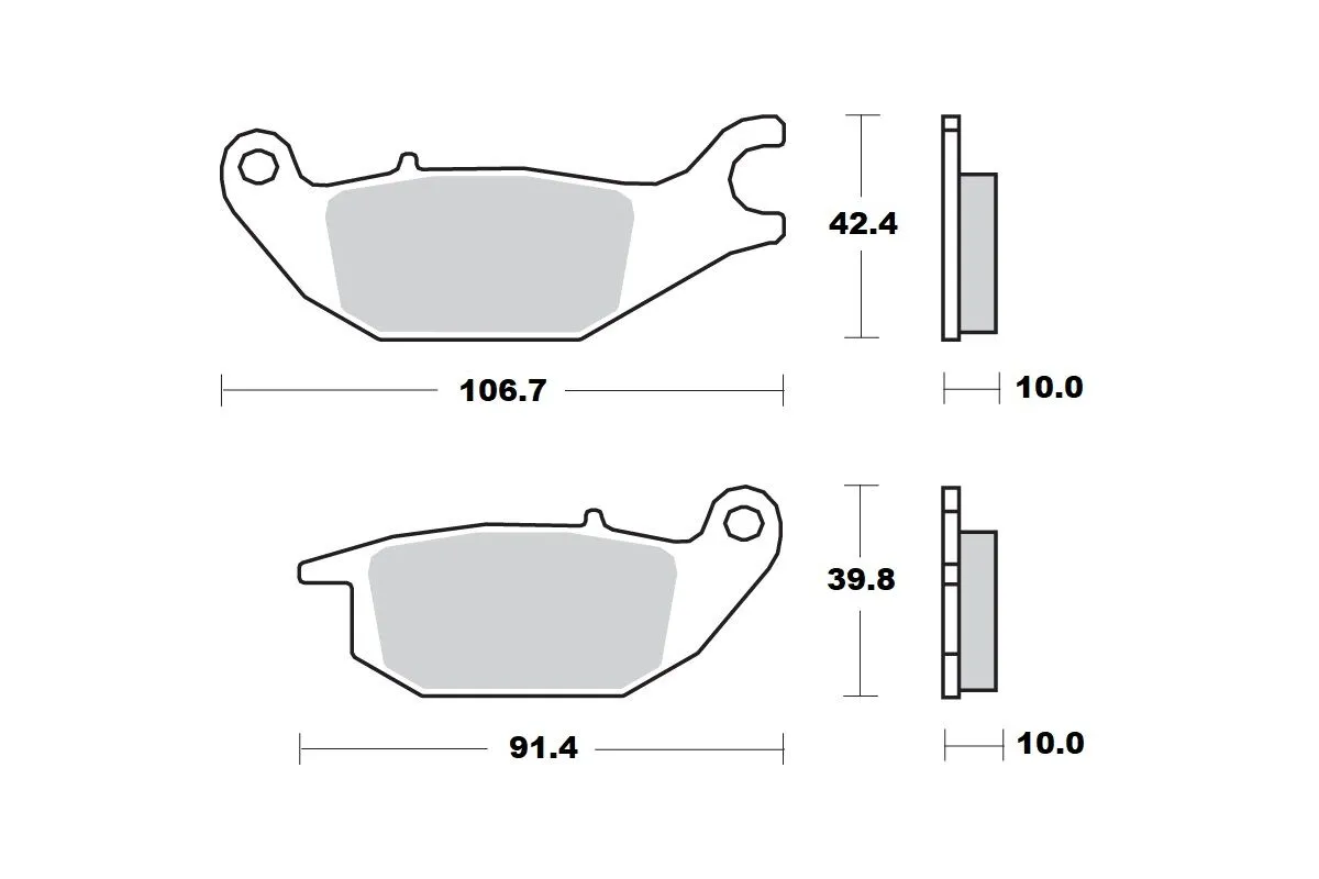 BRAKE PAD CERAMIC