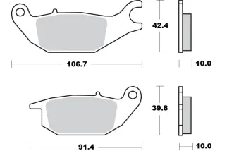 BRAKE PAD CERAMIC