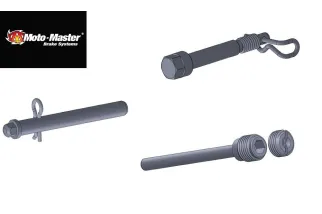 BRAKE PAD PIN + CLIP