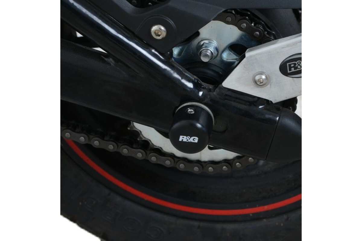 Protection de bras oscillant R&G RACING noir Benelli TNT 125