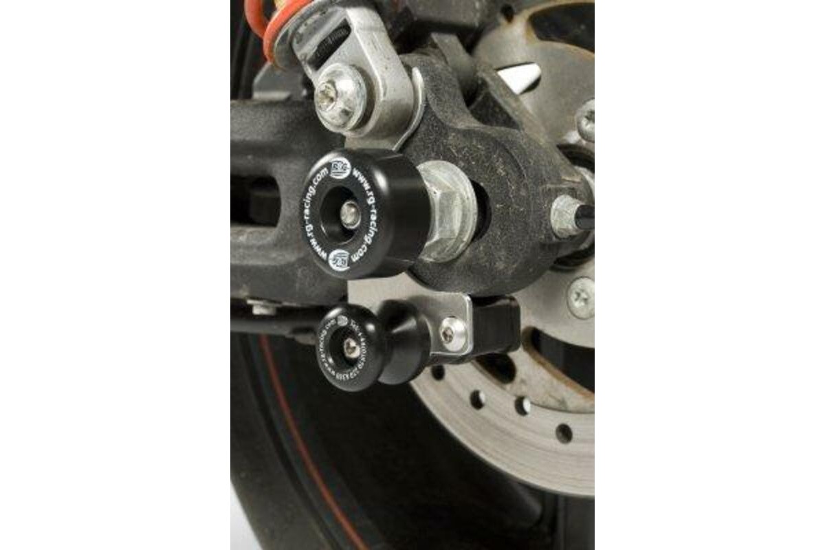 Pions de bras oscillant R&G RACING noir Harley Davidson XR1200