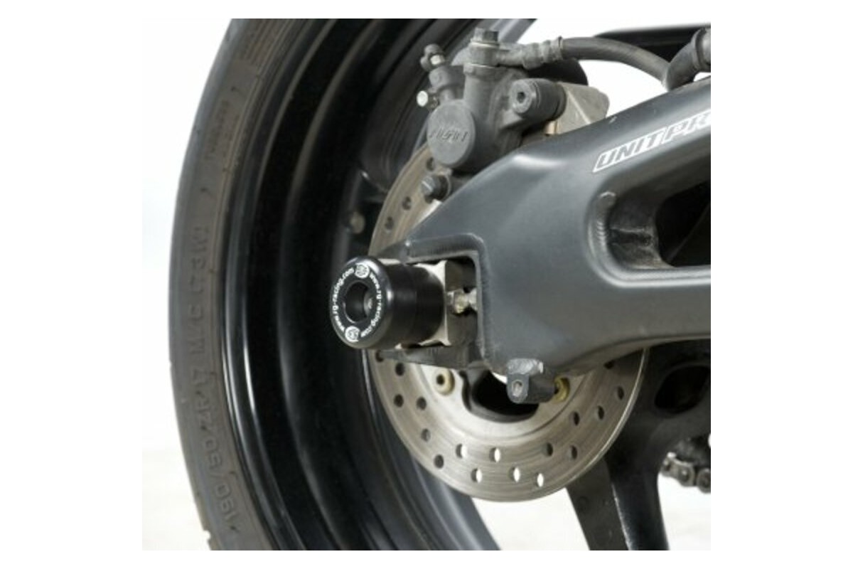 Protections de bras ocillant R&G RACING noir Honda CBR1000RR Fireblade