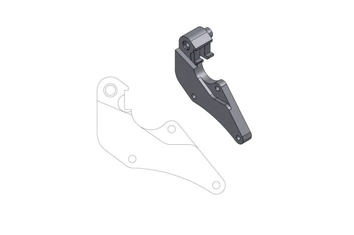 BRAKE CALIPER ADAPTOR SM