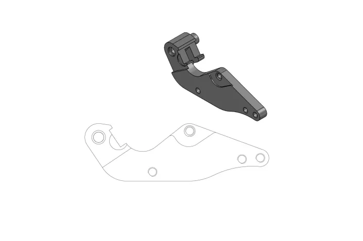 BRAKE CALIPER ADAPTOR SM