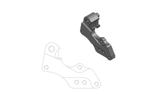 BRAKE CALIPER ADAPTOR