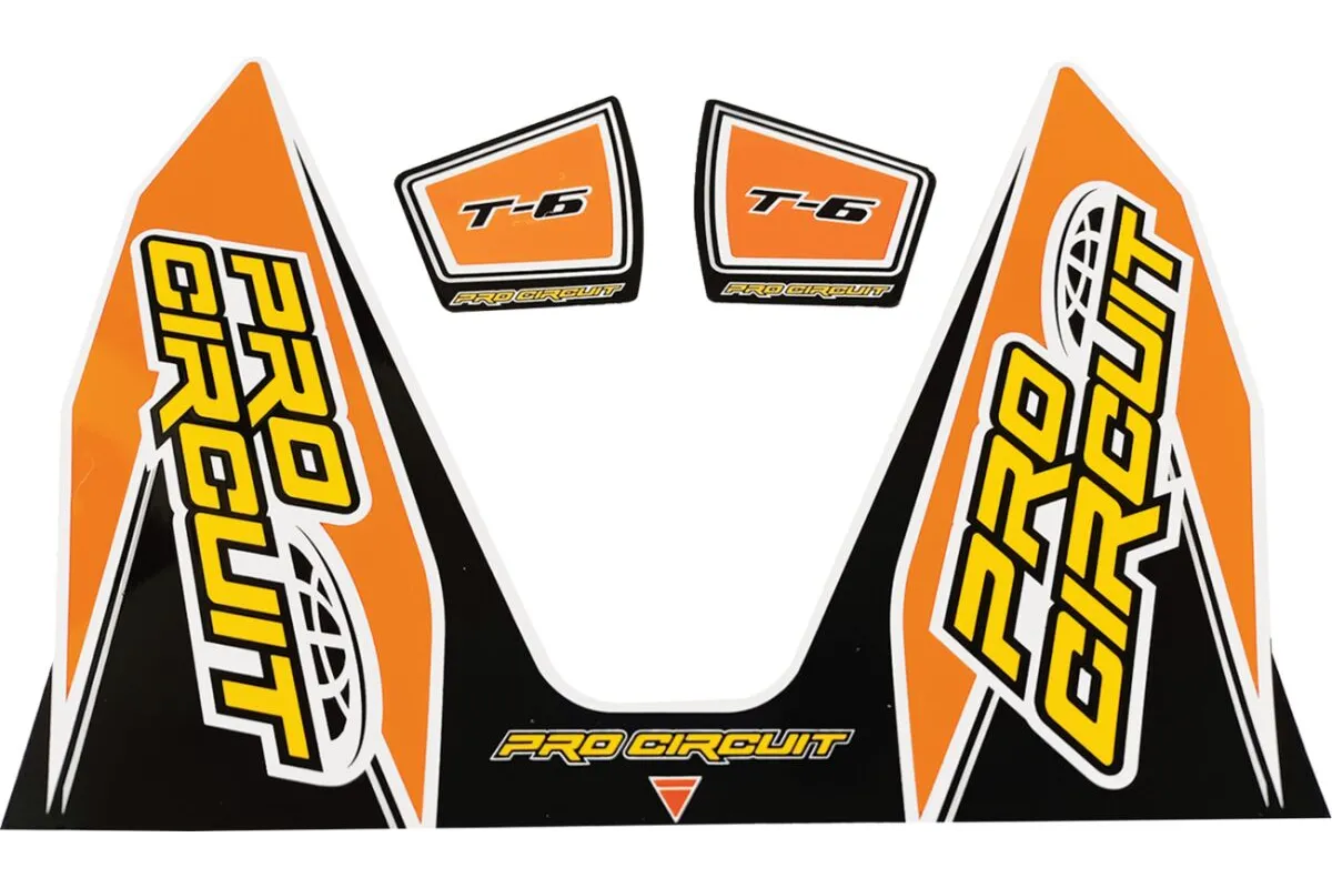 DECAL T6 ORANGE