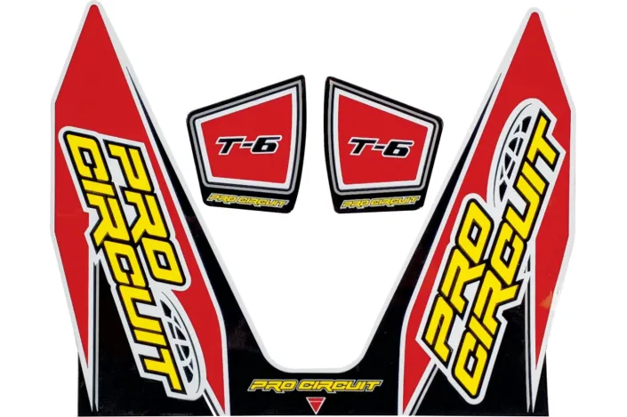 DECAL T6 RED