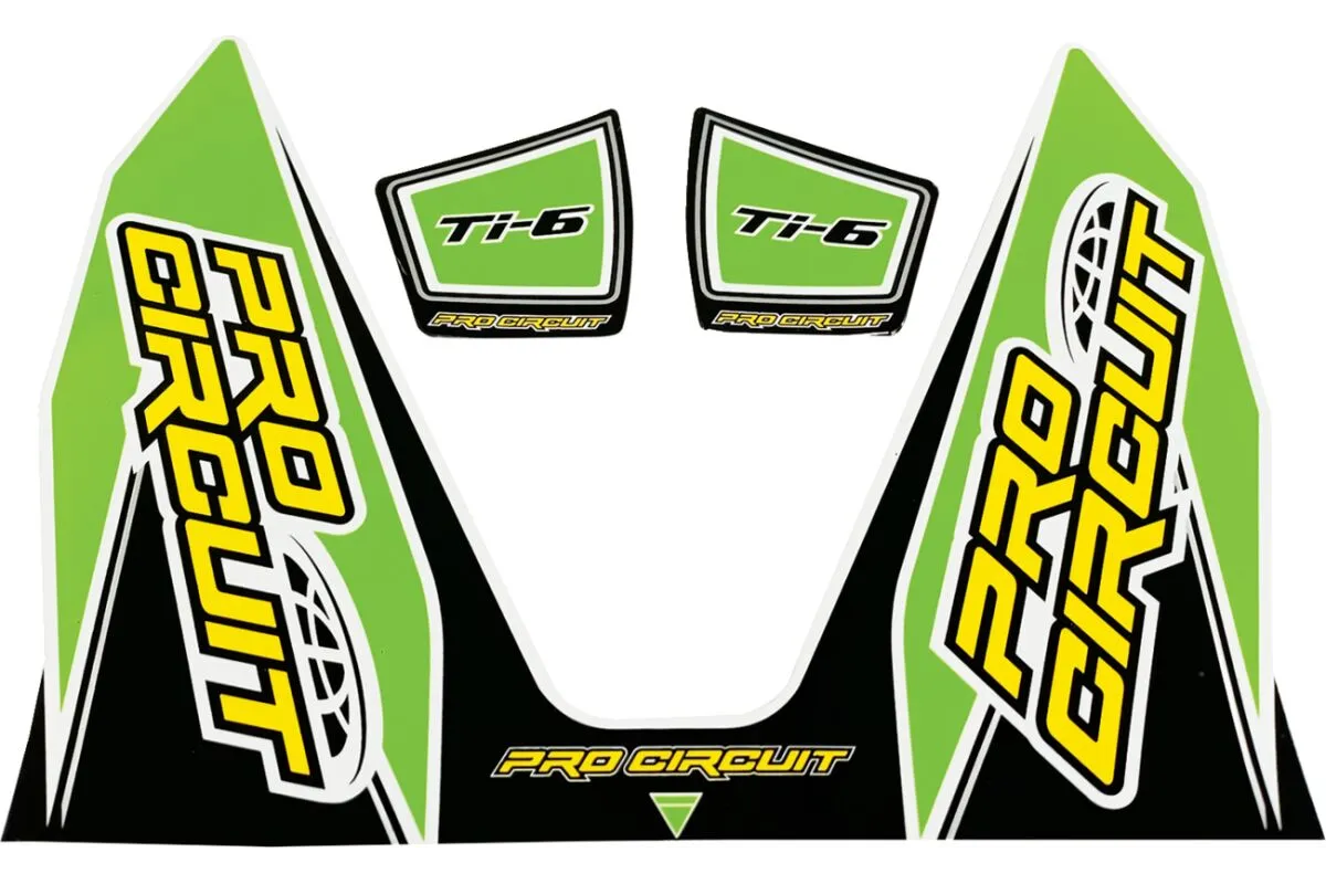 DECAL TI6 GREEN