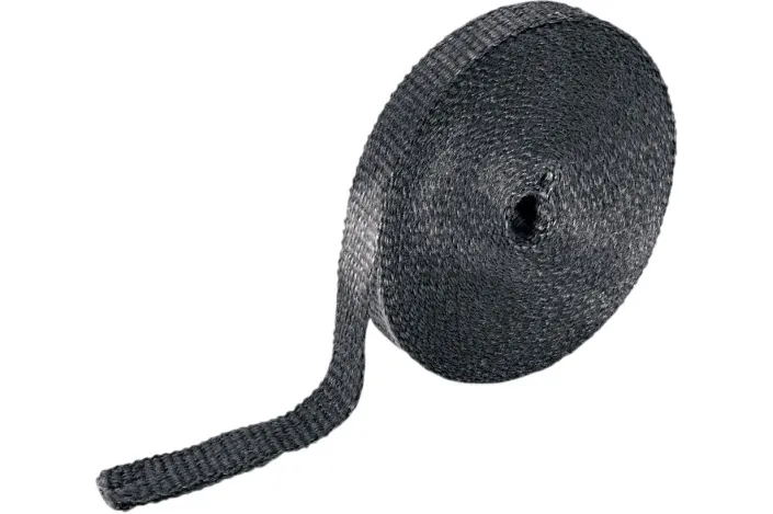 WRAP EXHAUST-BLK 1X 50'