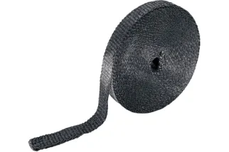 WRAP EXHAUST-BLK 1X 50'