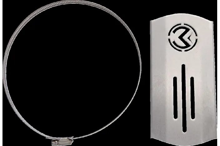 3.5X8 UNIV HEAT SHIELD MSE