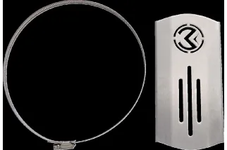 3.5X8 UNIV HEAT SHIELD MSE