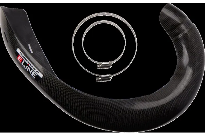 PIPE GUARD CARBON FIBER HUSQ
