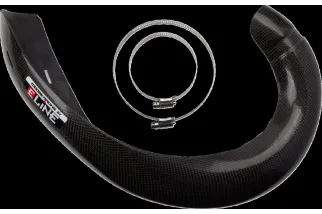 PIPE GUARD CARBON FIBER HUSQ