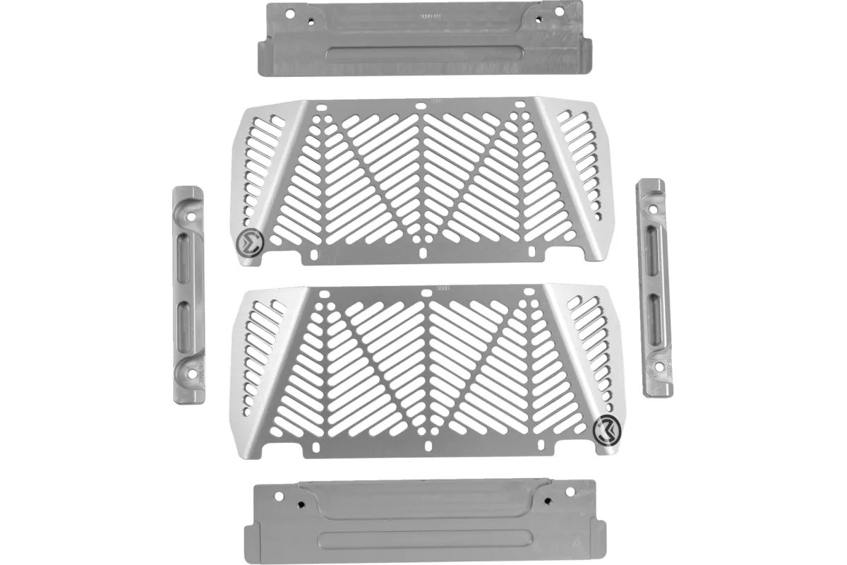 RADIATOR GUARD SILVER KAWASAKI