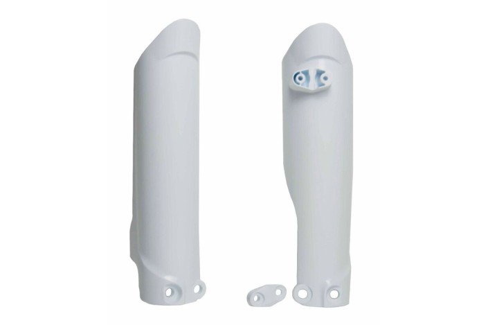 Protections de fourche RACETECH blanc Replica - KTM/Husqvarna