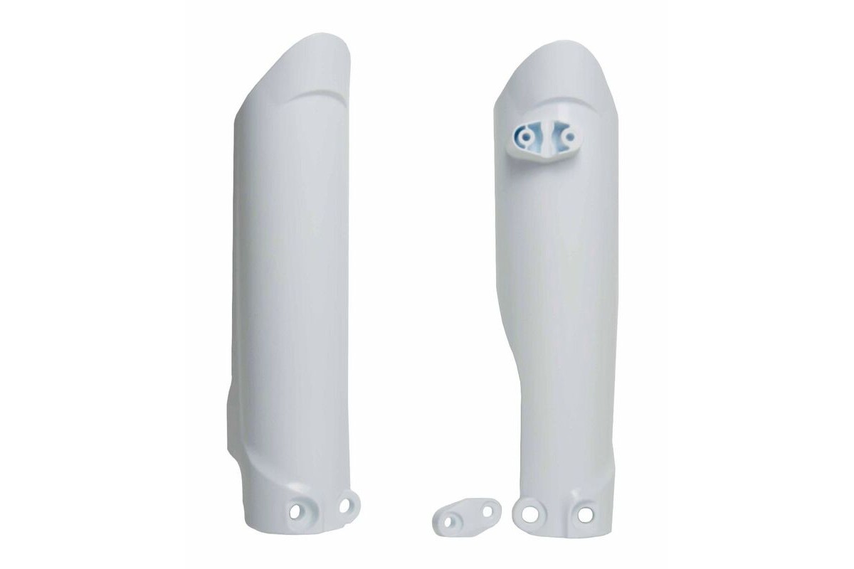 Protections de fourche RACETECH blanc Replica - KTM/Husqvarna
