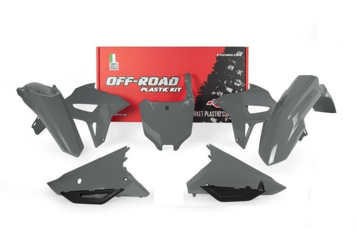 Kit plastiques RACETECH Quantum Grey - Honda CRF450R