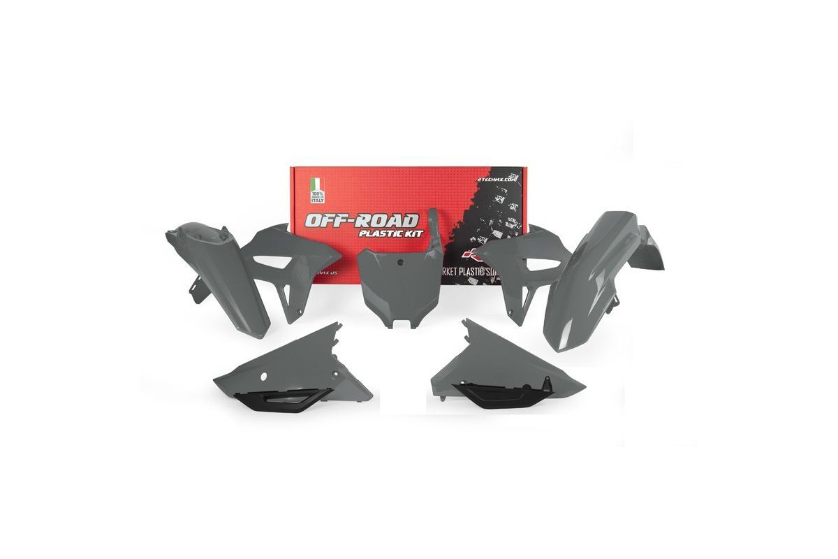 Kit plastiques RACETECH Quantum Grey - Honda CRF450R