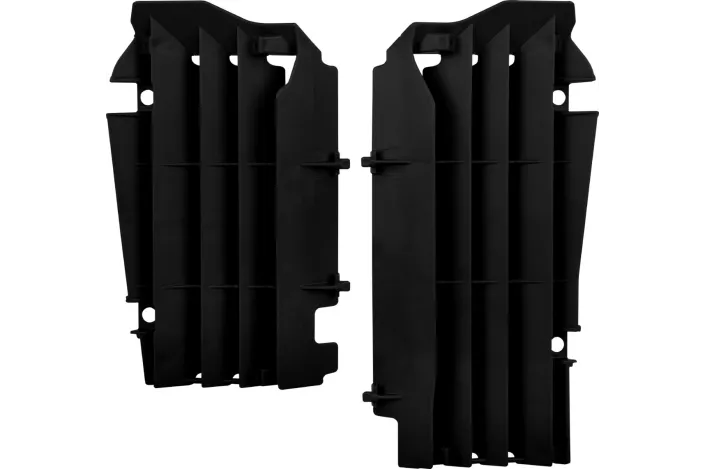 RADIATOR GUARDS KXF250 17- BK