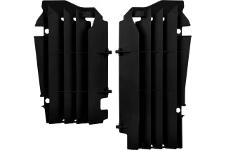 RADIATOR GUARDS KXF250 17- BK