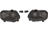 LED HEADLIGHT RZR800/9 BK