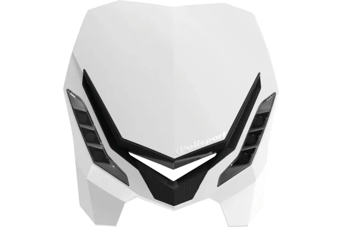 HEADLIGHT E-BLAZE WH/BK