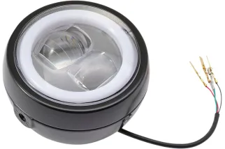 LED HDLGHT CAPSULE120 SIDE BK