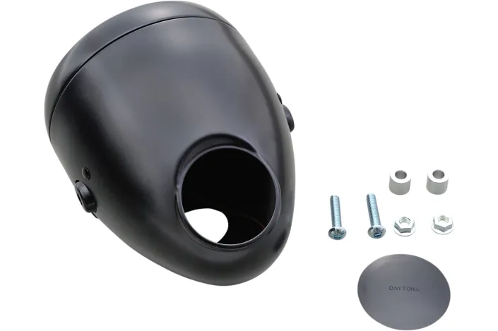 HEADLIGHT VINTAGE BLACK+BLACK