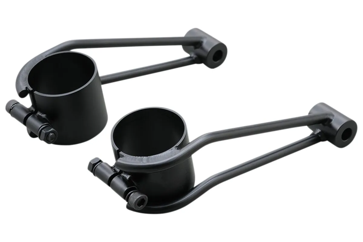 HEADLIGHT BRACKET 41MM BK