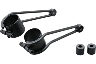 HEADLIGHT BRACKET 39MM BK