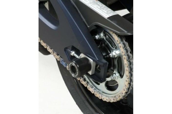 Protection de bras oscillant R&G RACING noir Suzuki GSX-R600/750/1000