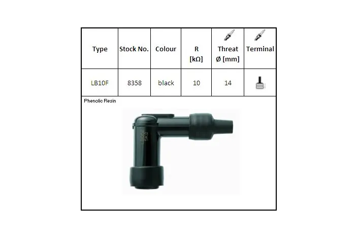SPARK CAP NGK LB10F